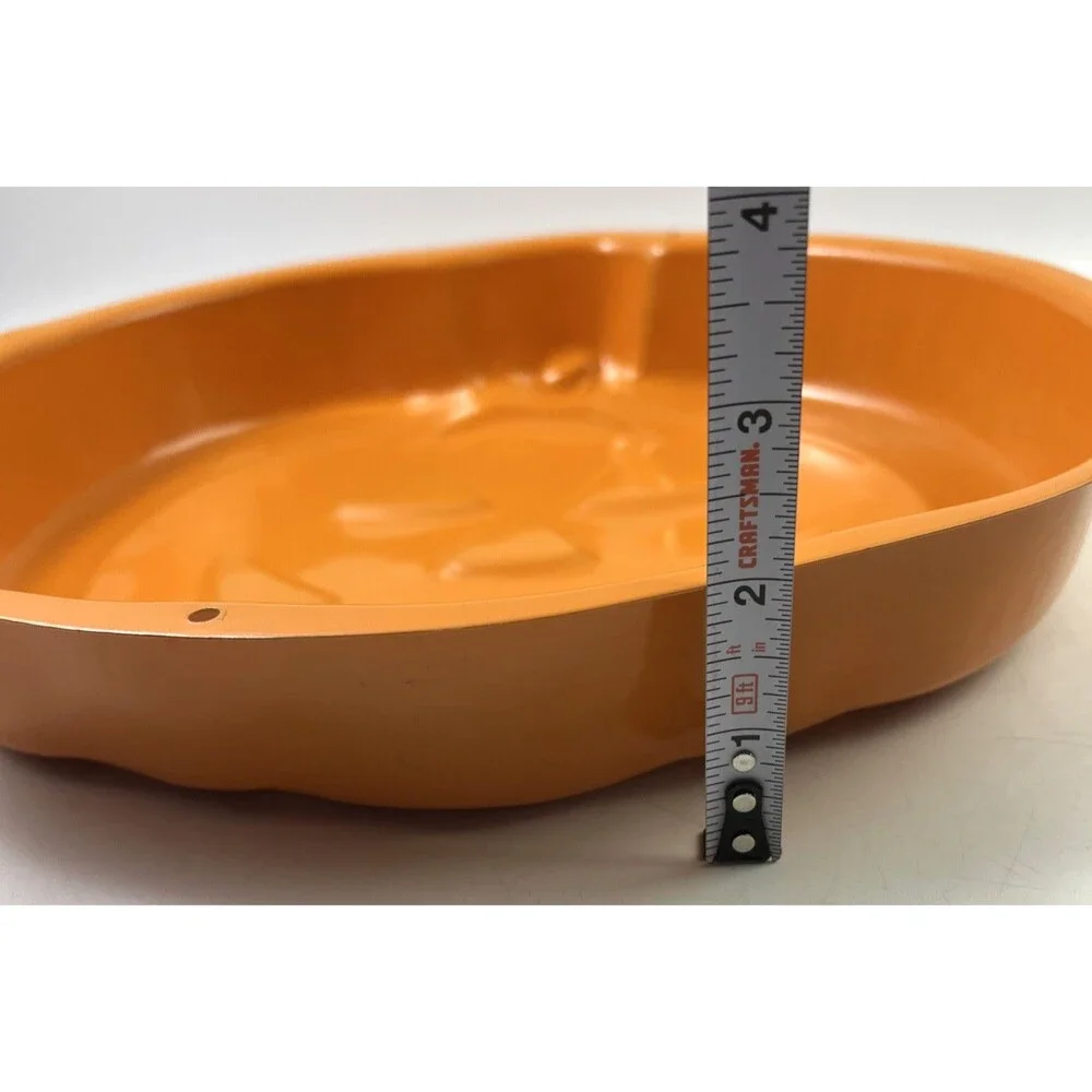 Halloween Deco 2000 Wilton Orange Pumpkin Jack O' Lantern Cake Pan #2105-184